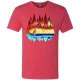 T-Shirts Vintage Red / S Mirrored Range Men's Triblend T-Shirt