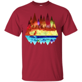 T-Shirts Cardinal / S Mirrored Range T-Shirt