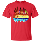 T-Shirts Red / S Mirrored Range T-Shirt