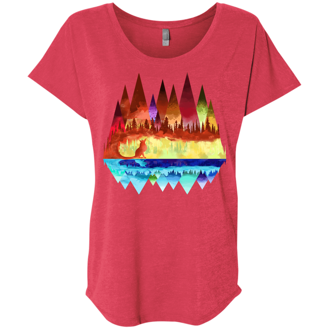 Mirrored Range Triblend Dolman Sleeve