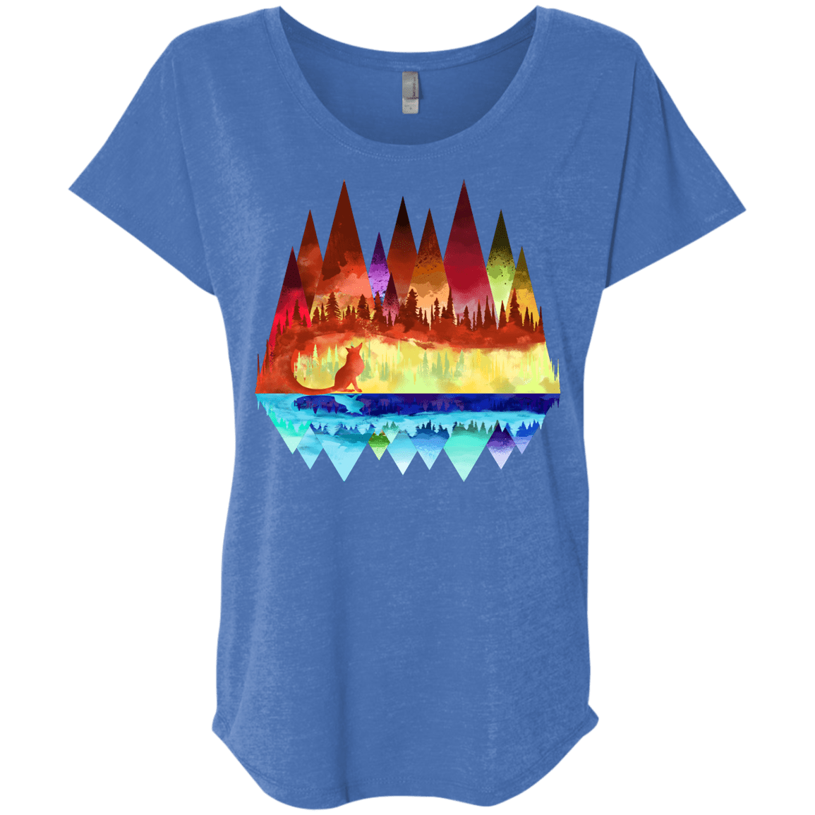 Mirrored Range Triblend Dolman Sleeve