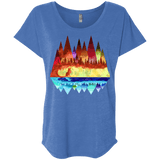 Mirrored Range Triblend Dolman Sleeve