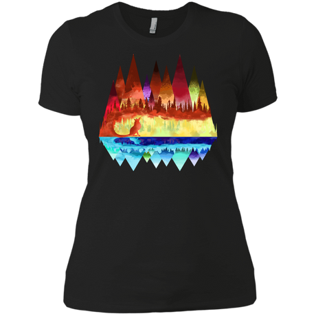 T-Shirts Black / X-Small Mirrored Range Women's Premium T-Shirt