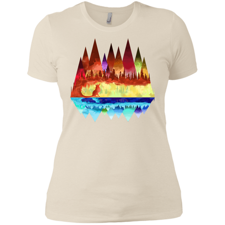 T-Shirts Ivory/ / X-Small Mirrored Range Women's Premium T-Shirt