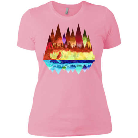 T-Shirts Light Pink / X-Small Mirrored Range Women's Premium T-Shirt