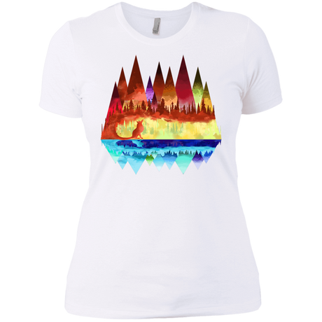 T-Shirts White / X-Small Mirrored Range Women's Premium T-Shirt