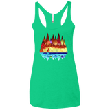 Mirrored Range Women's Triblend Racerback Tank