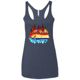 Mirrored Range Women's Triblend Racerback Tank