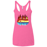 Mirrored Range Women's Triblend Racerback Tank