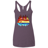 Mirrored Range Women's Triblend Racerback Tank