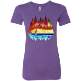 T-Shirts Purple Rush / S Mirrored Range Women's Triblend T-Shirt