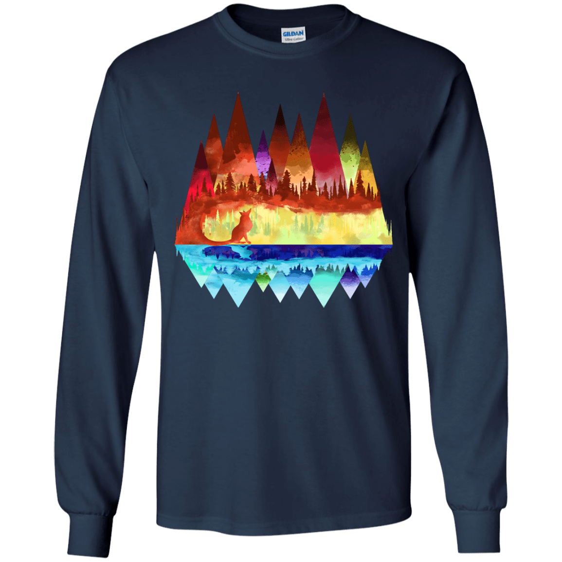 Mirrored Range Youth Long Sleeve T-Shirt