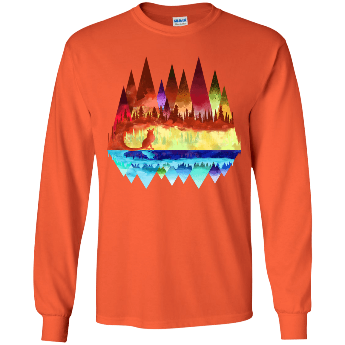 Mirrored Range Youth Long Sleeve T-Shirt