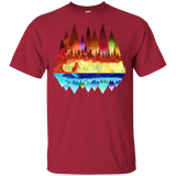 T-Shirts Cardinal / YXS Mirrored Range Youth T-Shirt
