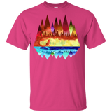 T-Shirts Heliconia / YXS Mirrored Range Youth T-Shirt