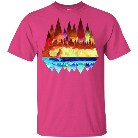 T-Shirts Heliconia / YXS Mirrored Range Youth T-Shirt