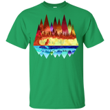 T-Shirts Irish Green / YXS Mirrored Range Youth T-Shirt