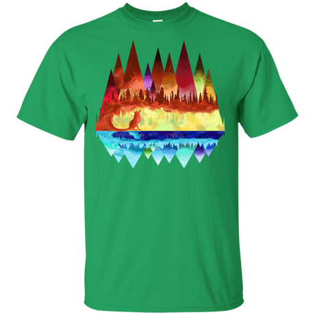 T-Shirts Irish Green / YXS Mirrored Range Youth T-Shirt