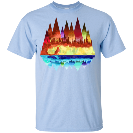 T-Shirts Light Blue / YXS Mirrored Range Youth T-Shirt
