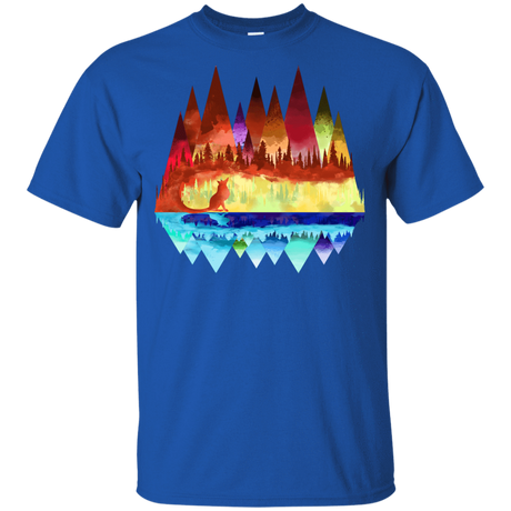 T-Shirts Royal / YXS Mirrored Range Youth T-Shirt