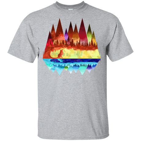 T-Shirts Sport Grey / YXS Mirrored Range Youth T-Shirt