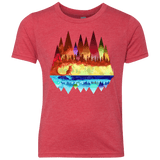 Mirrored Range Youth Triblend T-Shirt