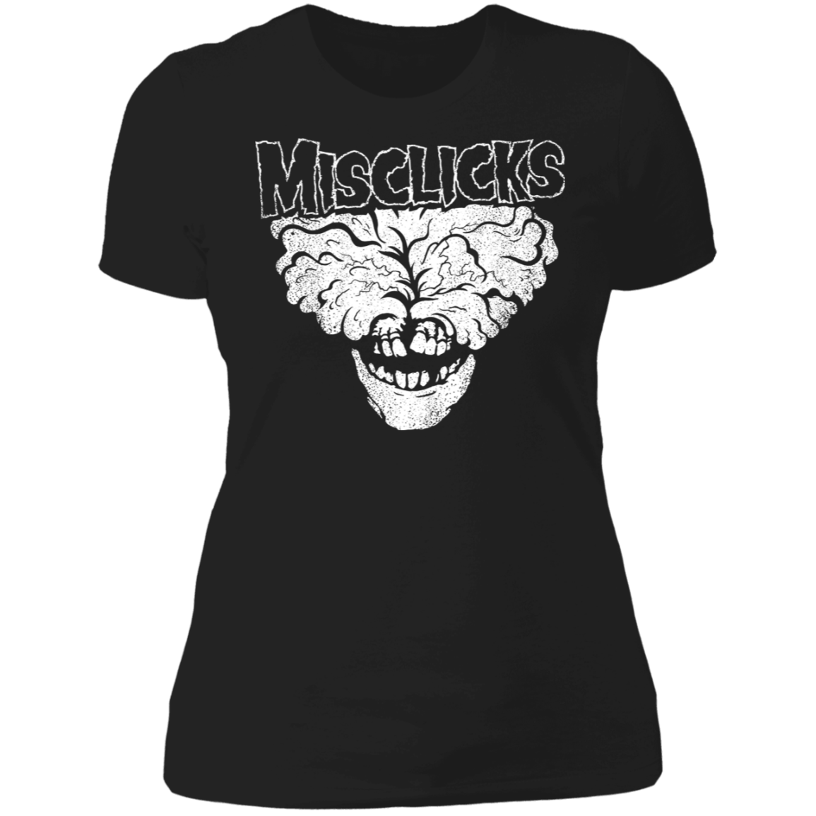 T-Shirts Black / X-Small Misclicks Women's Premium T-Shirt