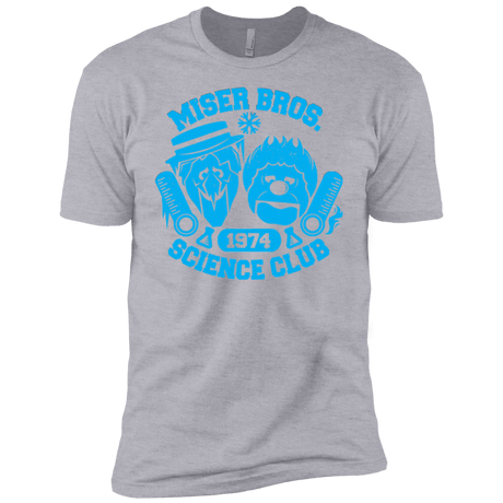 T-Shirts Heather Grey / YXS Miser bros Science Club Boys Premium T-Shirt