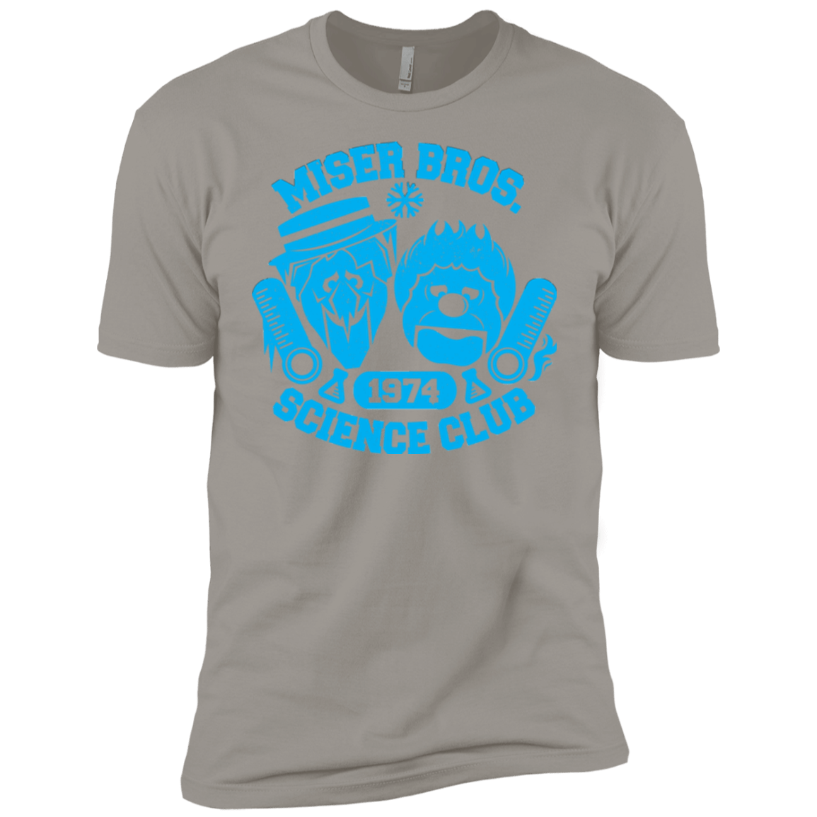 T-Shirts Light Grey / YXS Miser bros Science Club Boys Premium T-Shirt