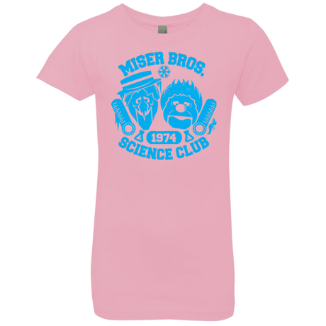 T-Shirts Light Pink / YXS Miser bros Science Club Girls Premium T-Shirt