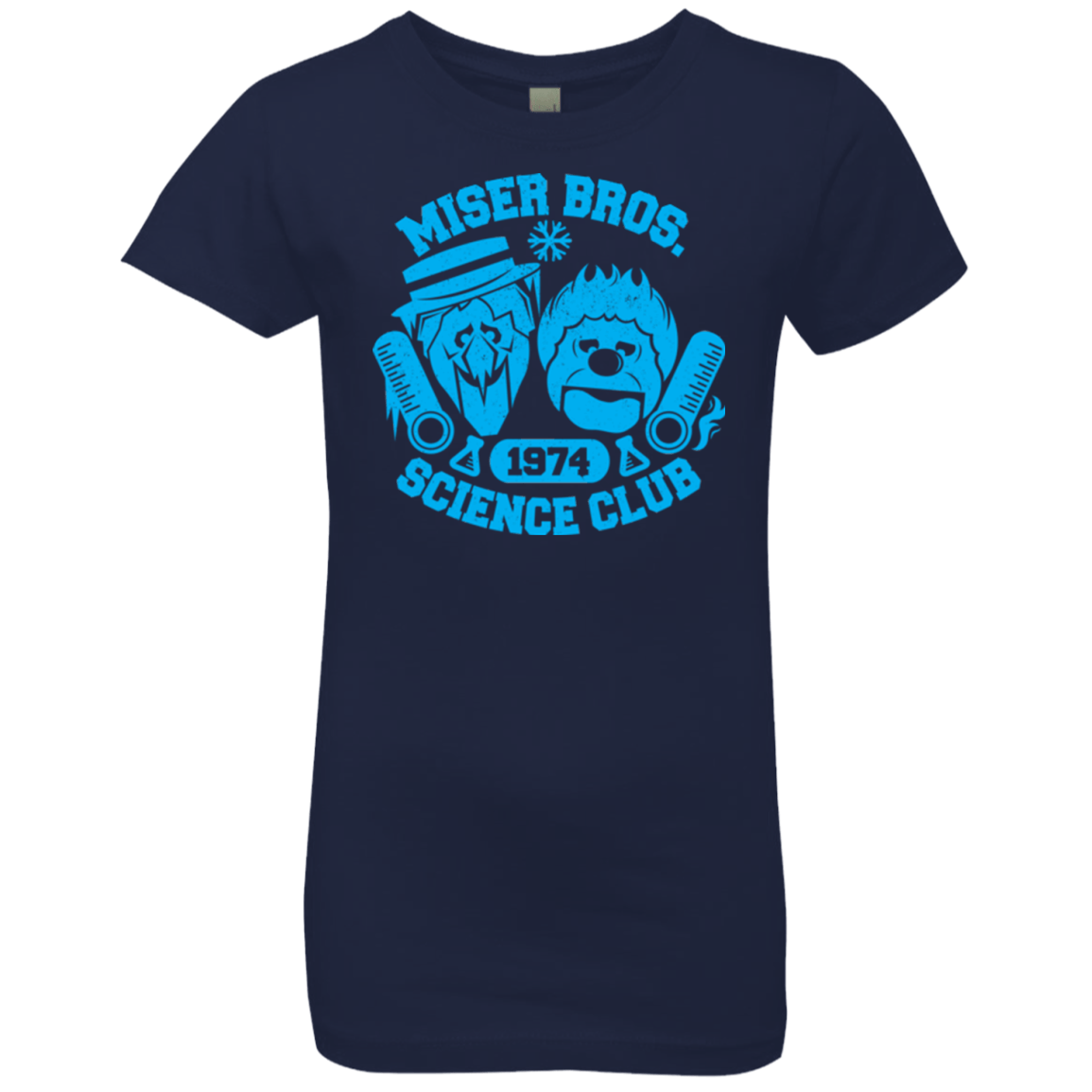 T-Shirts Midnight Navy / YXS Miser bros Science Club Girls Premium T-Shirt