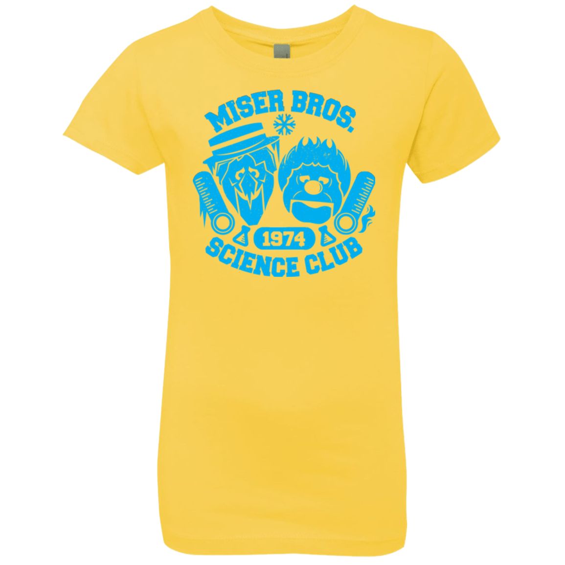 T-Shirts Vibrant Yellow / YXS Miser bros Science Club Girls Premium T-Shirt