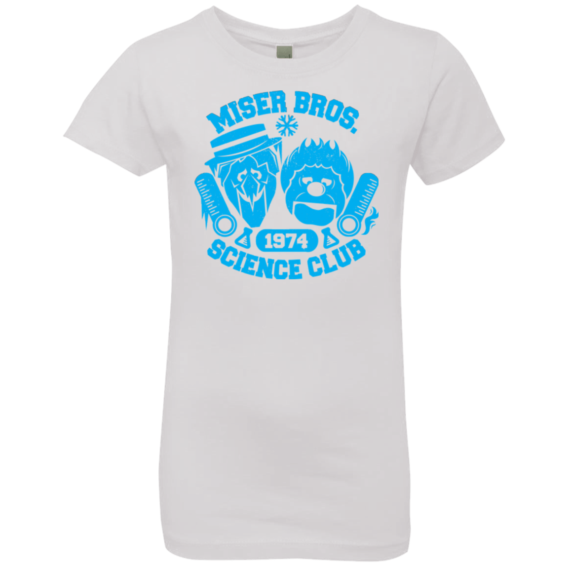 T-Shirts White / YXS Miser bros Science Club Girls Premium T-Shirt