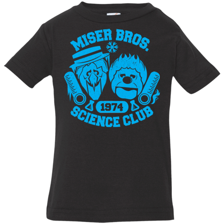 T-Shirts Black / 6 Months Miser bros Science Club Infant PremiumT-Shirt