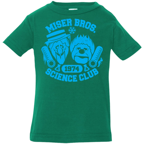 T-Shirts Kelly / 6 Months Miser bros Science Club Infant PremiumT-Shirt
