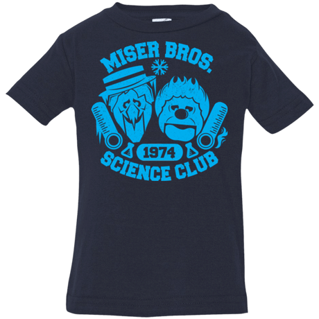 T-Shirts Navy / 6 Months Miser bros Science Club Infant PremiumT-Shirt