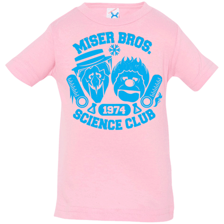 T-Shirts Pink / 6 Months Miser bros Science Club Infant PremiumT-Shirt