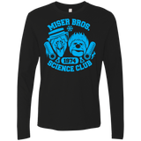 T-Shirts Black / Small Miser bros Science Club Men's Premium Long Sleeve