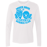 T-Shirts White / Small Miser bros Science Club Men's Premium Long Sleeve
