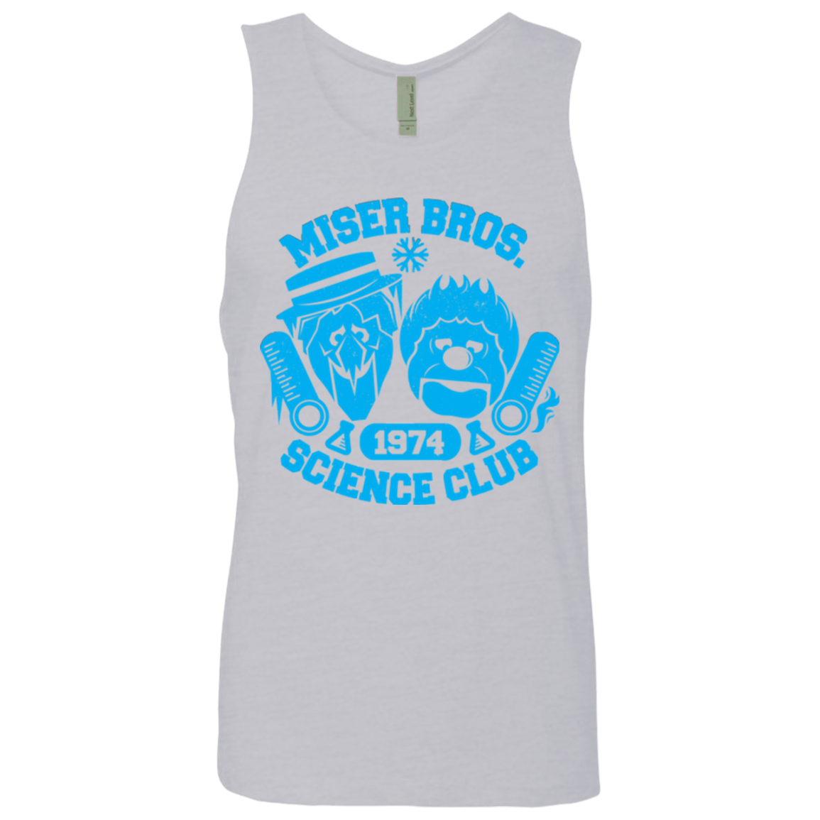 T-Shirts Heather Grey / Small Miser bros Science Club Men's Premium Tank Top