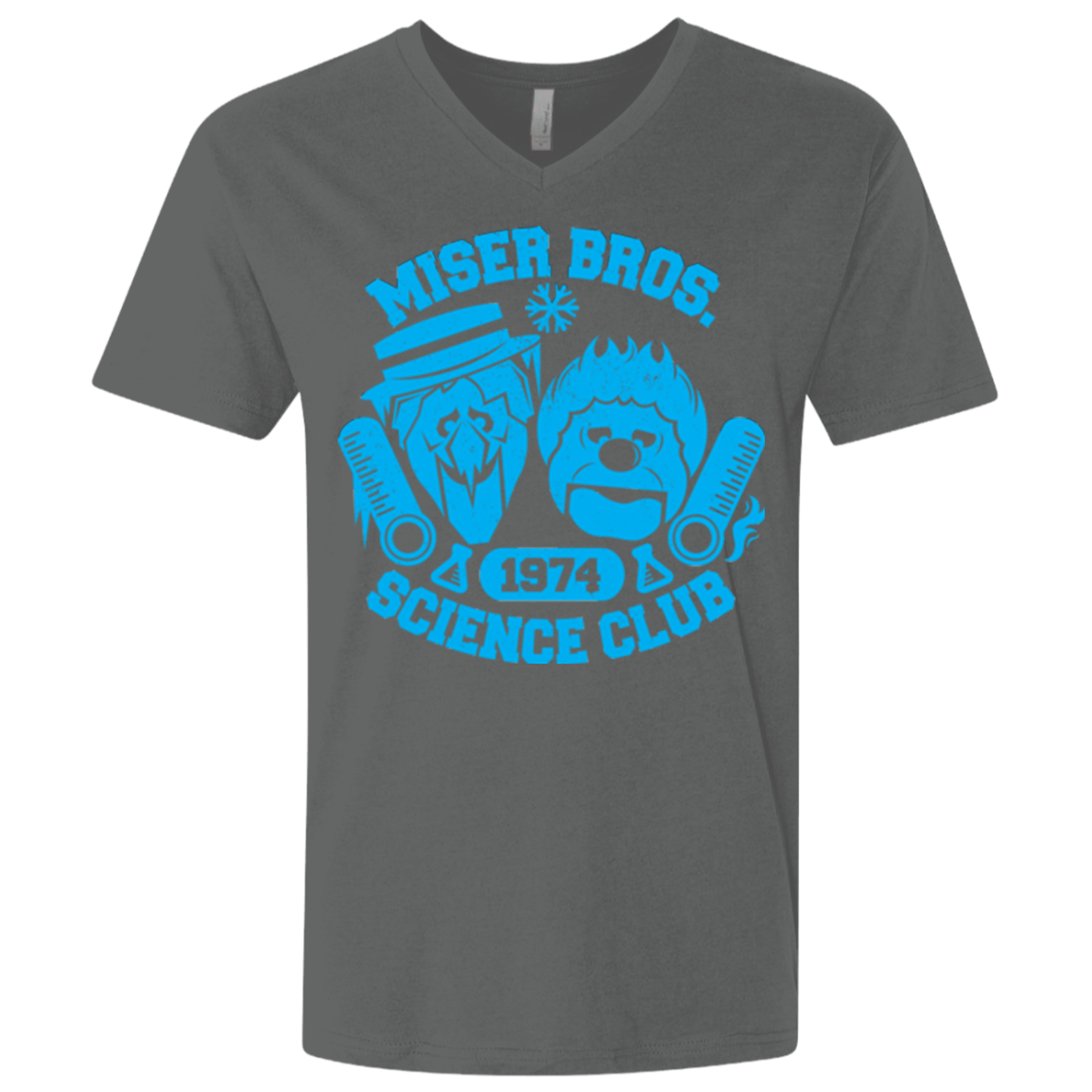 T-Shirts Heavy Metal / X-Small Miser bros Science Club Men's Premium V-Neck