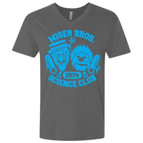 T-Shirts Heavy Metal / X-Small Miser bros Science Club Men's Premium V-Neck