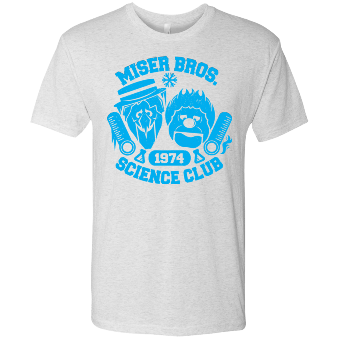T-Shirts Heather White / Small Miser bros Science Club Men's Triblend T-Shirt