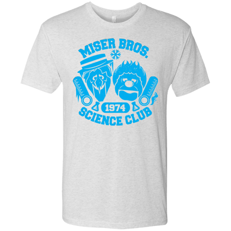 T-Shirts Heather White / Small Miser bros Science Club Men's Triblend T-Shirt