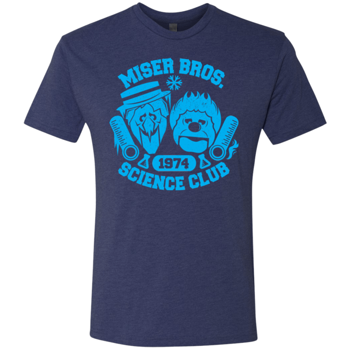 T-Shirts Vintage Navy / Small Miser bros Science Club Men's Triblend T-Shirt
