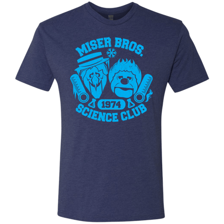 T-Shirts Vintage Navy / Small Miser bros Science Club Men's Triblend T-Shirt