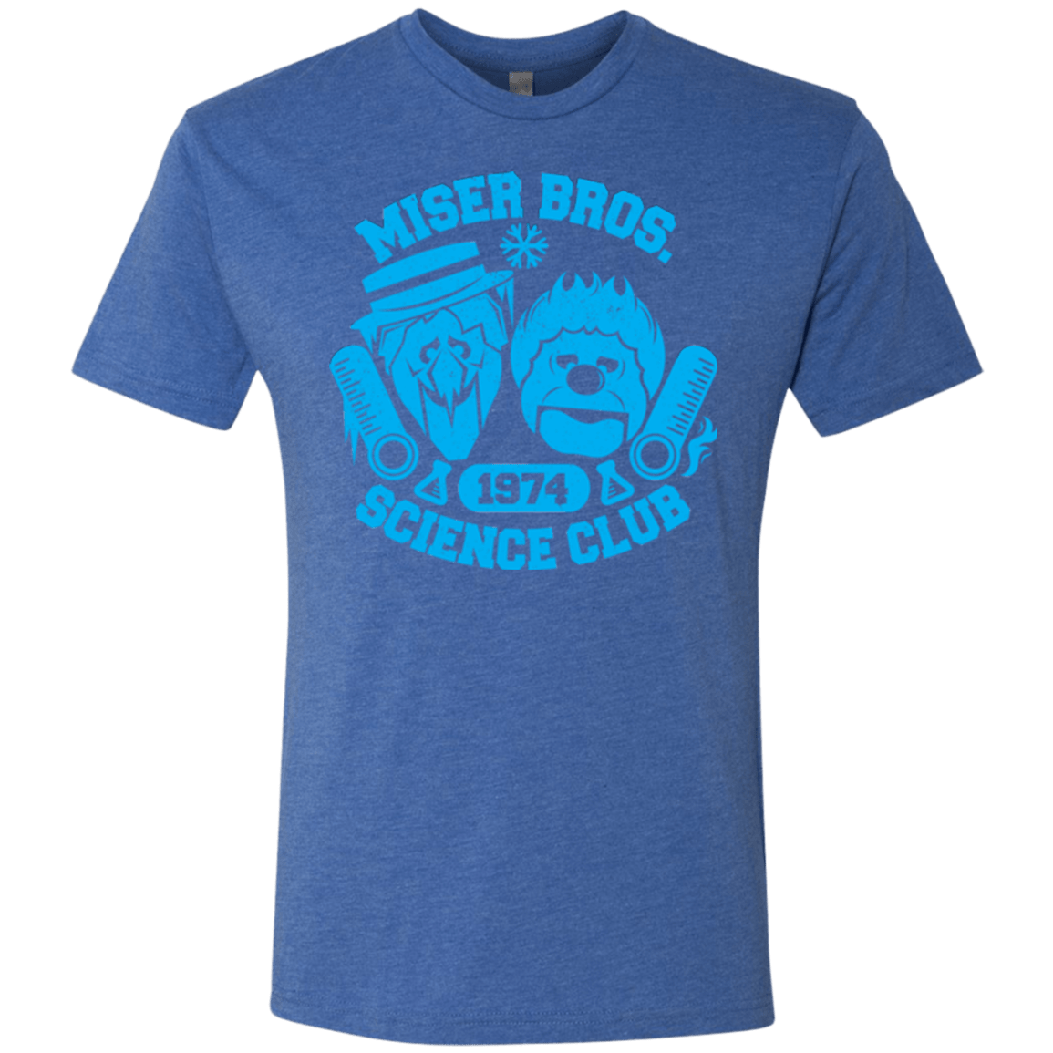 T-Shirts Vintage Royal / Small Miser bros Science Club Men's Triblend T-Shirt