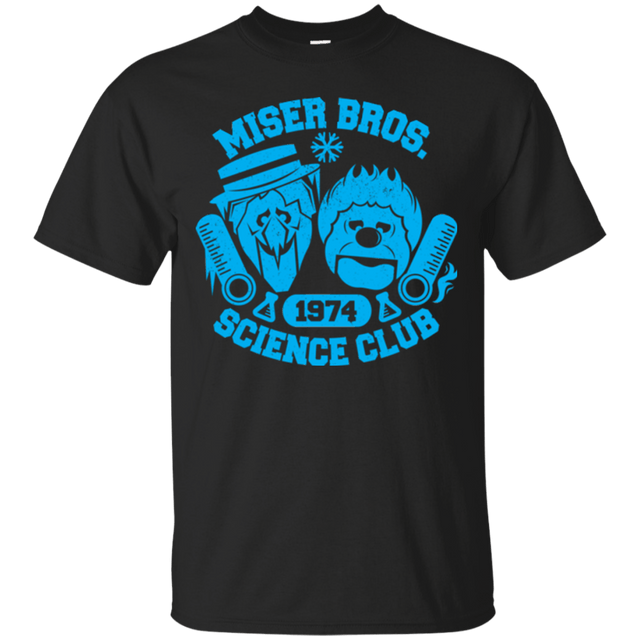 T-Shirts Black / Small Miser bros Science Club T-Shirt