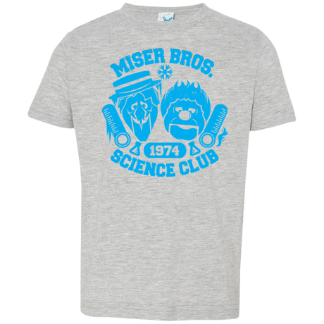 T-Shirts Heather / 2T Miser bros Science Club Toddler Premium T-Shirt