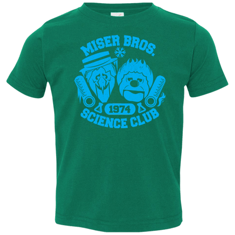 T-Shirts Kelly / 2T Miser bros Science Club Toddler Premium T-Shirt
